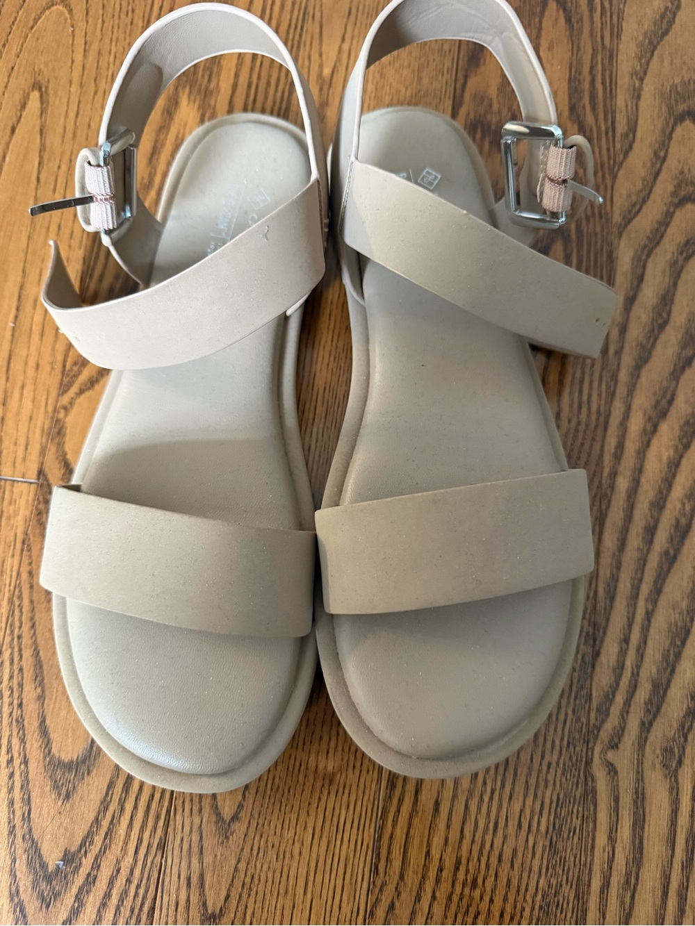 Call It Spring Beige Women's Strappy Sandals